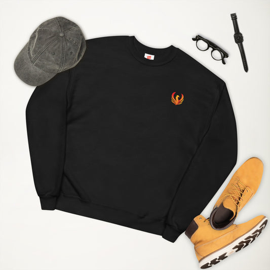 Minimal Phoenix Unisex Fleece Sweatshirt