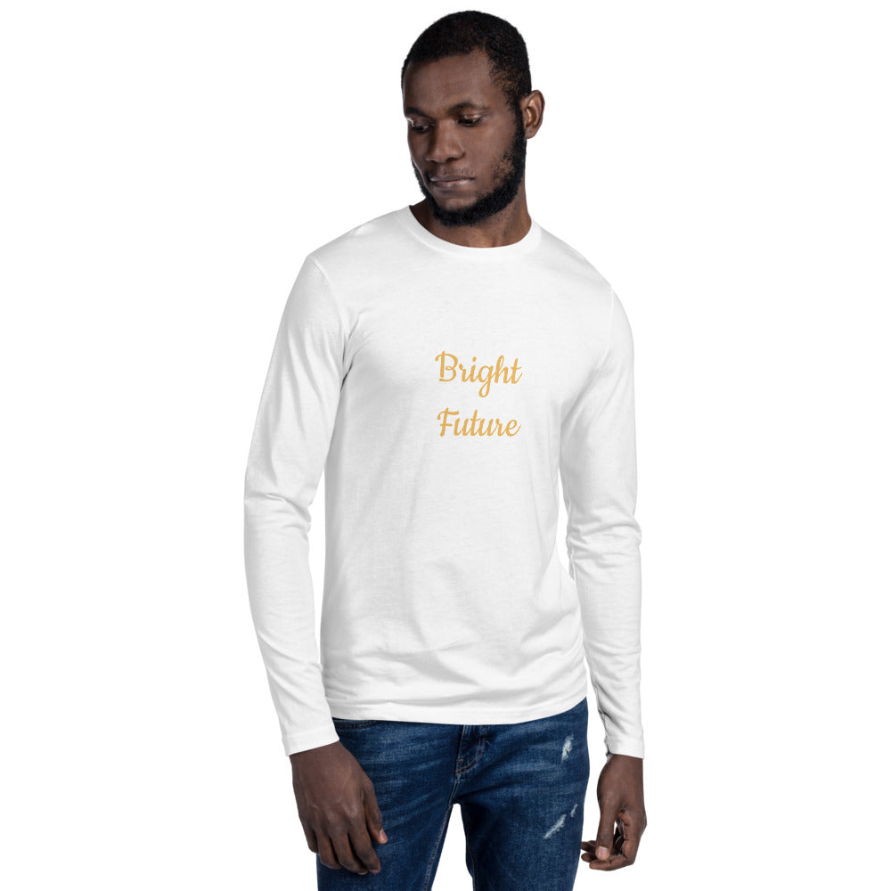 Bright Future Unisex Long Sleeve Fitted Crew