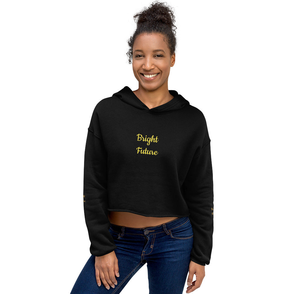 Bright Future Crop Top Hoodie