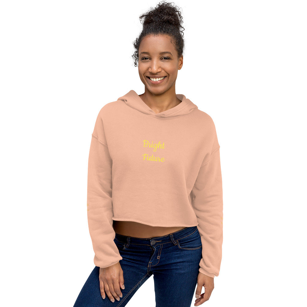 Bright Future Crop Top Hoodie